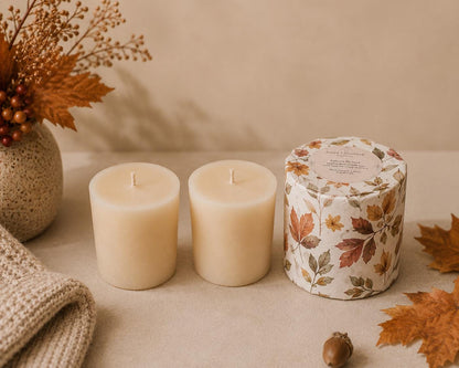 Autumn Candle Refills, Refillable Candle, Pumpkin Spice Candle, Handmade Candle, Home Fragrance, Autumn Scents