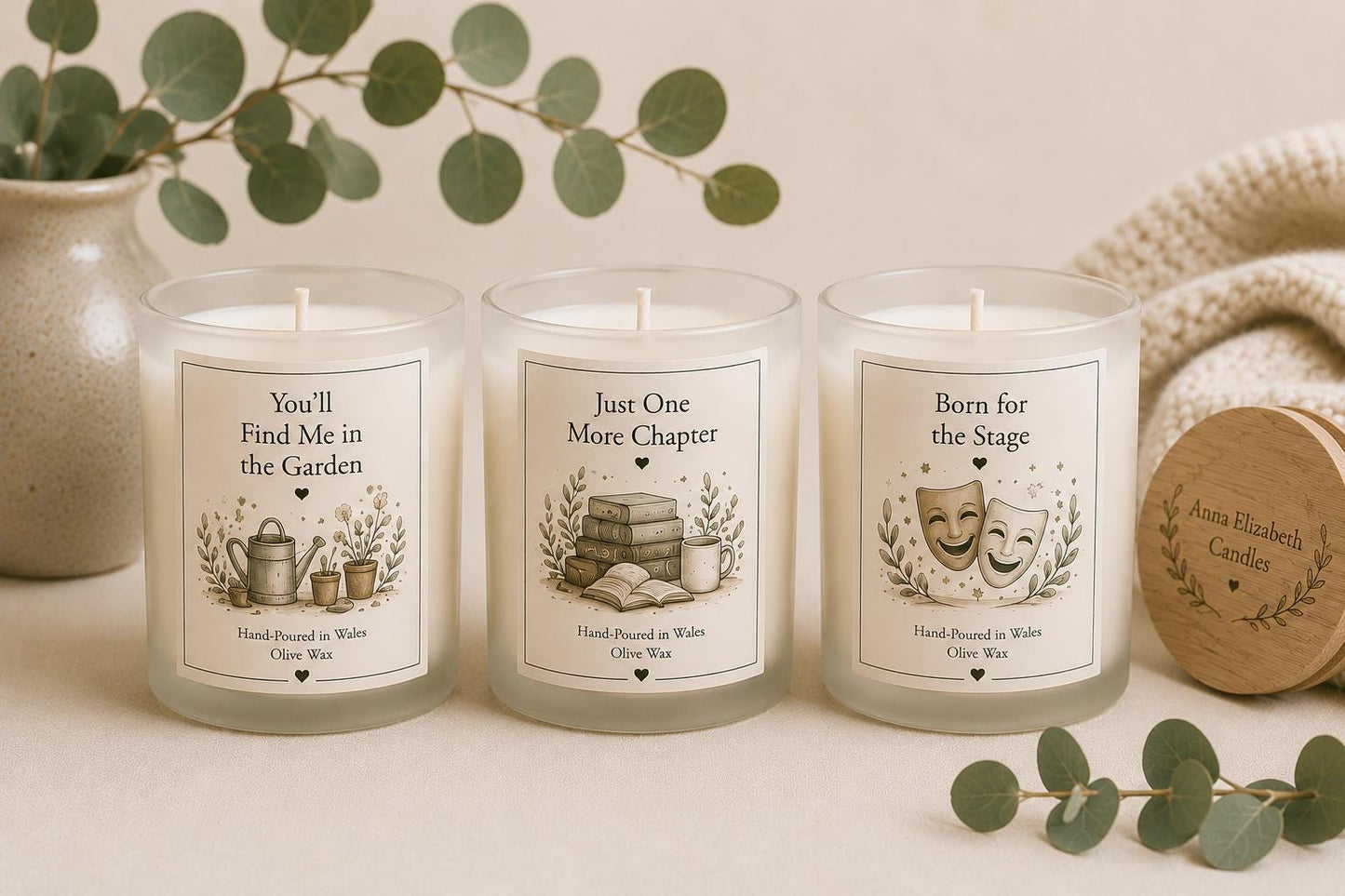 Personalised Hobby Candle, Unique Personalised Gift, Custom Candle, Gift for Someone Who Has Everything