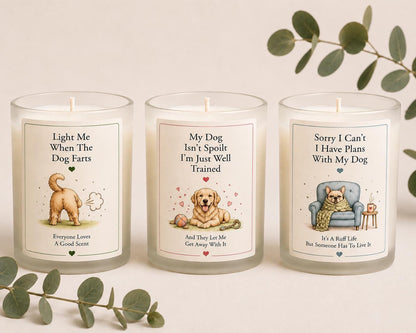 Personalised Pet Candle, Dog Mum Gift, Cat Mum Gift, Pet Lover Gift, Custom Pet Gift, Gift for an animal lover
