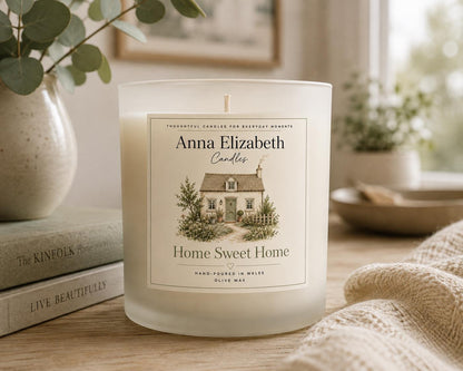 New Home Candle, Housewarming Gift, Home Sweet Home Candle, New House Gift, Handmade Candle, Scented Candle Gift