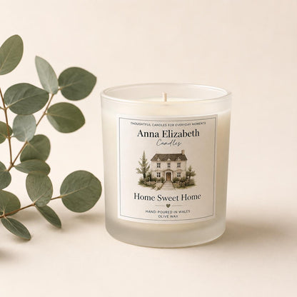 New Home Candle, Housewarming Gift, Home Sweet Home Candle, New House Gift, Handmade Candle, Scented Candle Gift