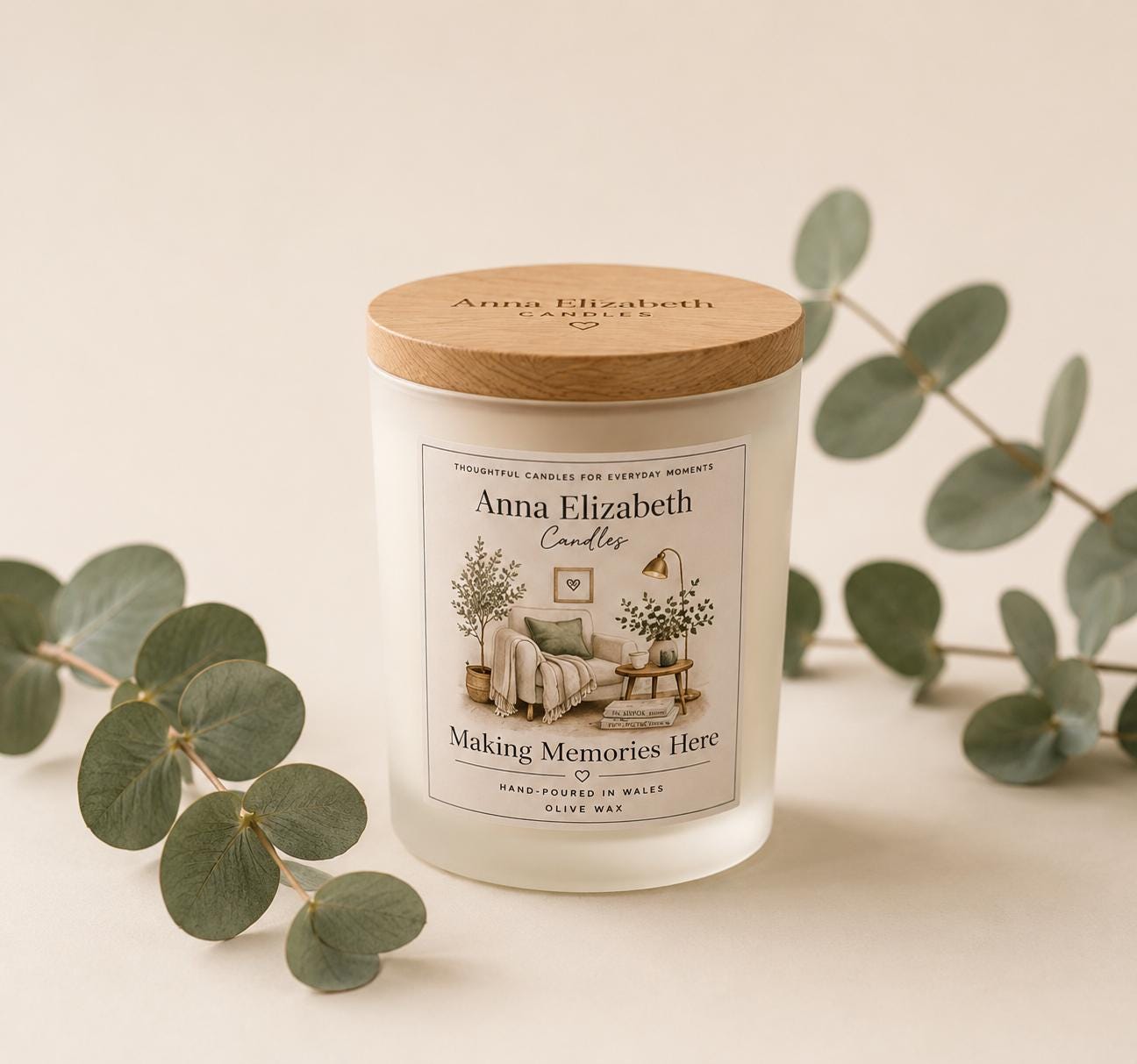 New Home Candle, Housewarming Gift, Making Memories Here, New House Gift, First Home Gift, Gift for Couple, Handmade Candle