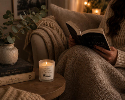 Fantasy Book Candle | Between Pages & Other Worlds | Fantasy Reader Gift | Book Lover Gift | Bookish Candle | Gift for Readers