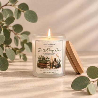 The Witching Hour Candle, Witchy Candle, Magic Inspired Gift, Autumn Candle, Cosy Candle, Witch Gift, Themed Candle