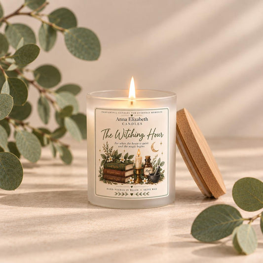 The Witching Hour Candle, Witchy Candle, Magic Inspired Gift, Autumn Candle, Cosy Candle, Witch Gift, Themed Candle