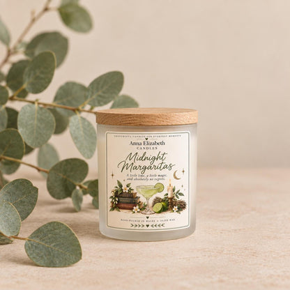 Midnight Margaritas Candle, Witchy Candle, Magic Inspired Candle, Autumn Candle, Margarita Gift, Cosy Home Gift, Themed Candle